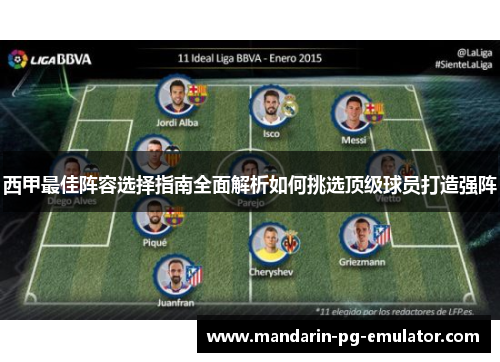 西甲最佳阵容选择指南全面解析如何挑选顶级球员打造强阵